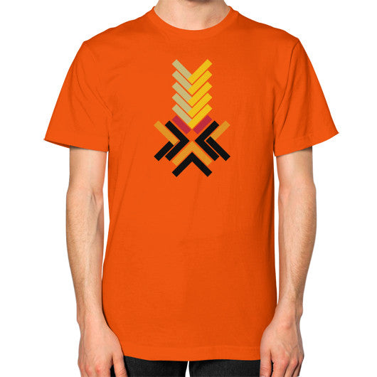 Unisex T-Shirt (on man) Orange Ar Designed!