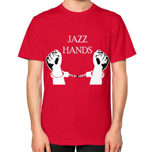 Unisex T-Shirt (on man) Red Ar Designed!