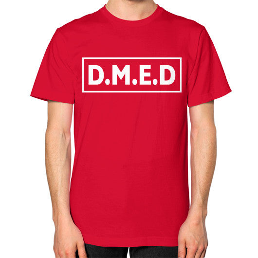 Unisex T-Shirt (on man) Red Ar Designed!