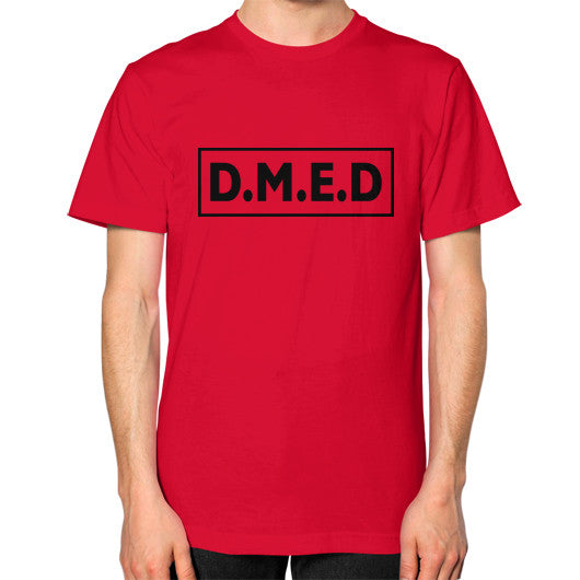Unisex T-Shirt (on man) Red Ar Designed!