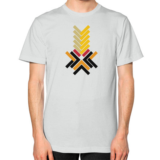 Unisex T-Shirt (on man) Silver Ar Designed!