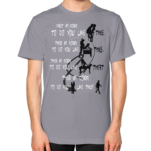 Unisex T-Shirt (on man) Slate Ar Designed!
