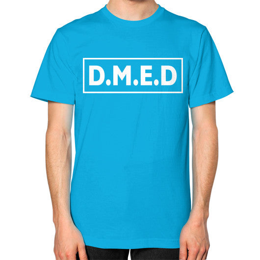 Unisex T-Shirt (on man) Teal Ar Designed!