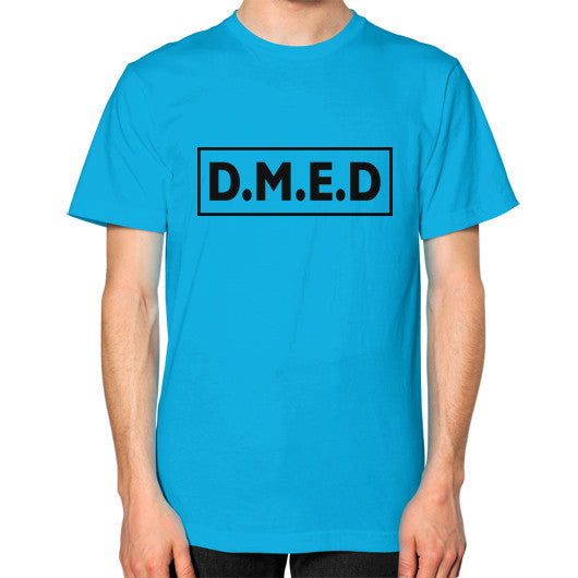 Unisex T-Shirt (on man) Teal Ar Designed!
