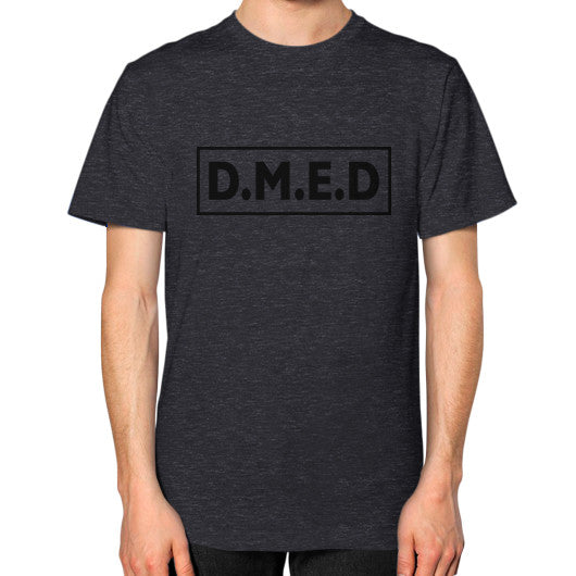 Unisex T-Shirt (on man) Tri-Blend Black Ar Designed!