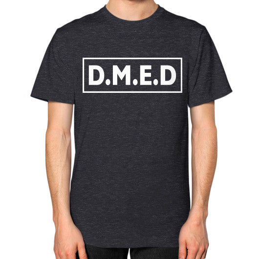 Unisex T-Shirt (on man) Tri-Blend Black Ar Designed!