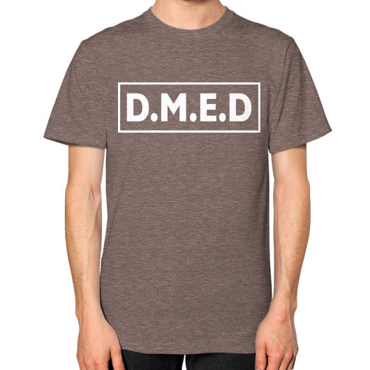 Unisex T-Shirt (on man) Tri-Blend Coffee Ar Designed!