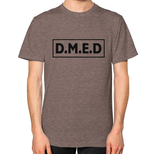 Unisex T-Shirt (on man) Tri-Blend Coffee Ar Designed!