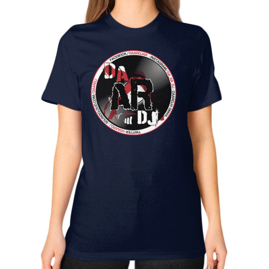 Unisex T-Shirt (on woman) Navy Ar Designed!