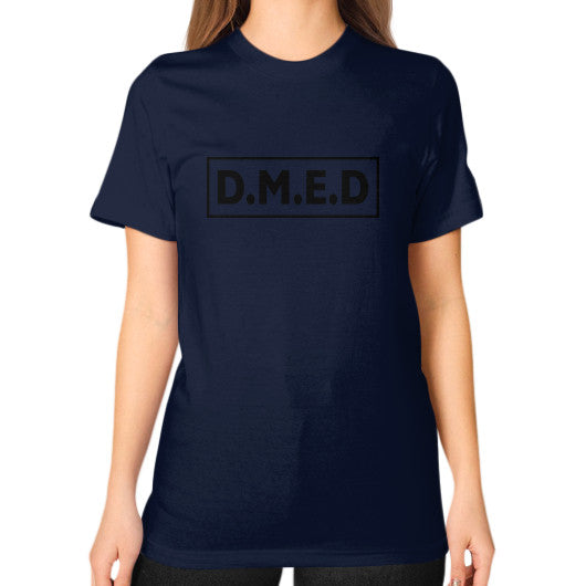 Unisex T-Shirt (on woman) Navy Ar Designed!