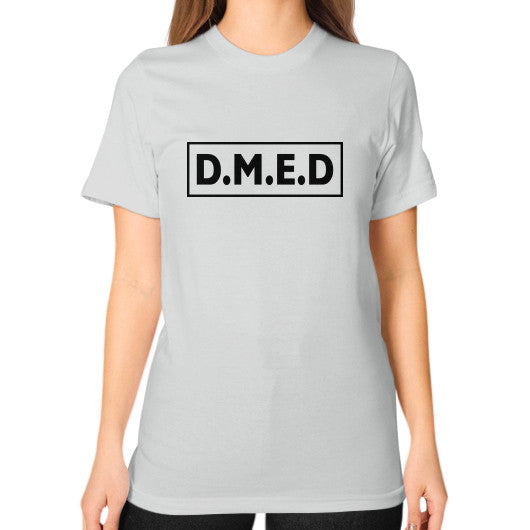 Unisex T-Shirt (on woman) Silver Ar Designed!