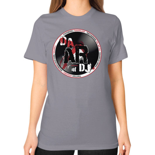 Unisex T-Shirt (on woman) Slate Ar Designed!