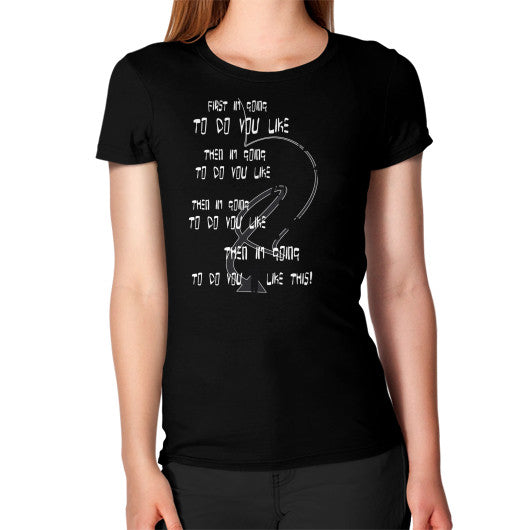 Women's T-Shirt Black Ar Designed!