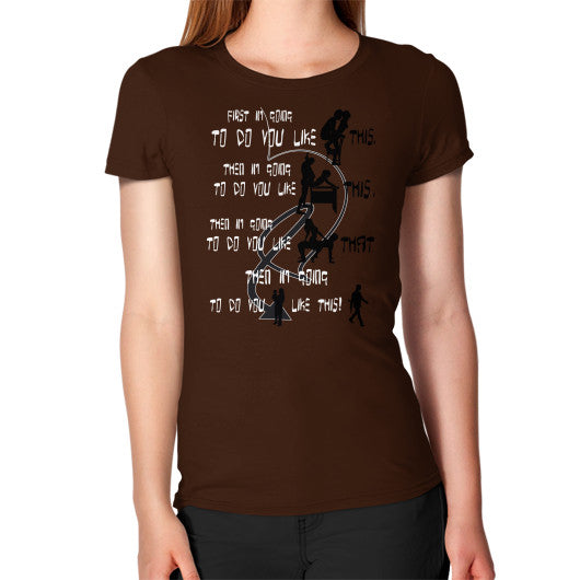 Women's T-Shirt Brown Ar Designed!