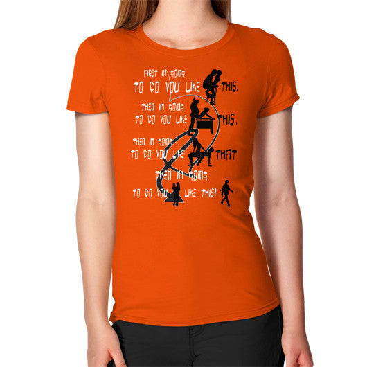 Women's T-Shirt Orange Ar Designed!