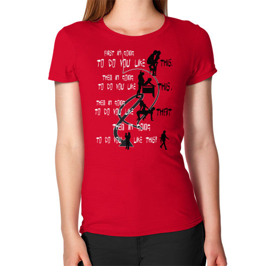 Women's T-Shirt Red Ar Designed!