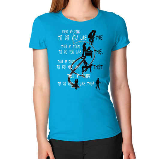 Women's T-Shirt Teal Ar Designed!