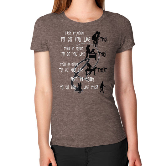 Women's T-Shirt Tri-Blend Coffee Ar Designed!